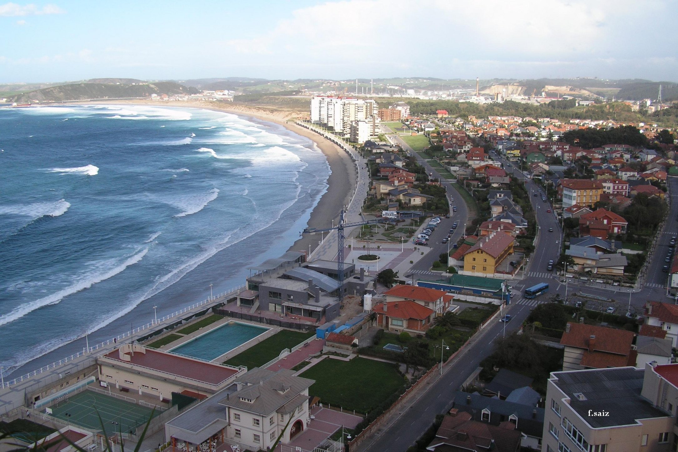 Castrillon Playa Salinas en Castrillón, Asturias