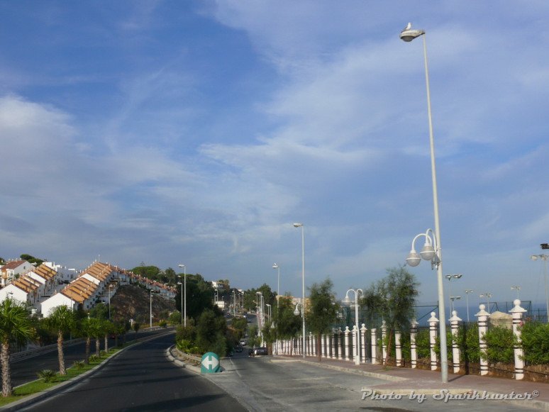 Playa La Perla en Benalmádena, Málaga