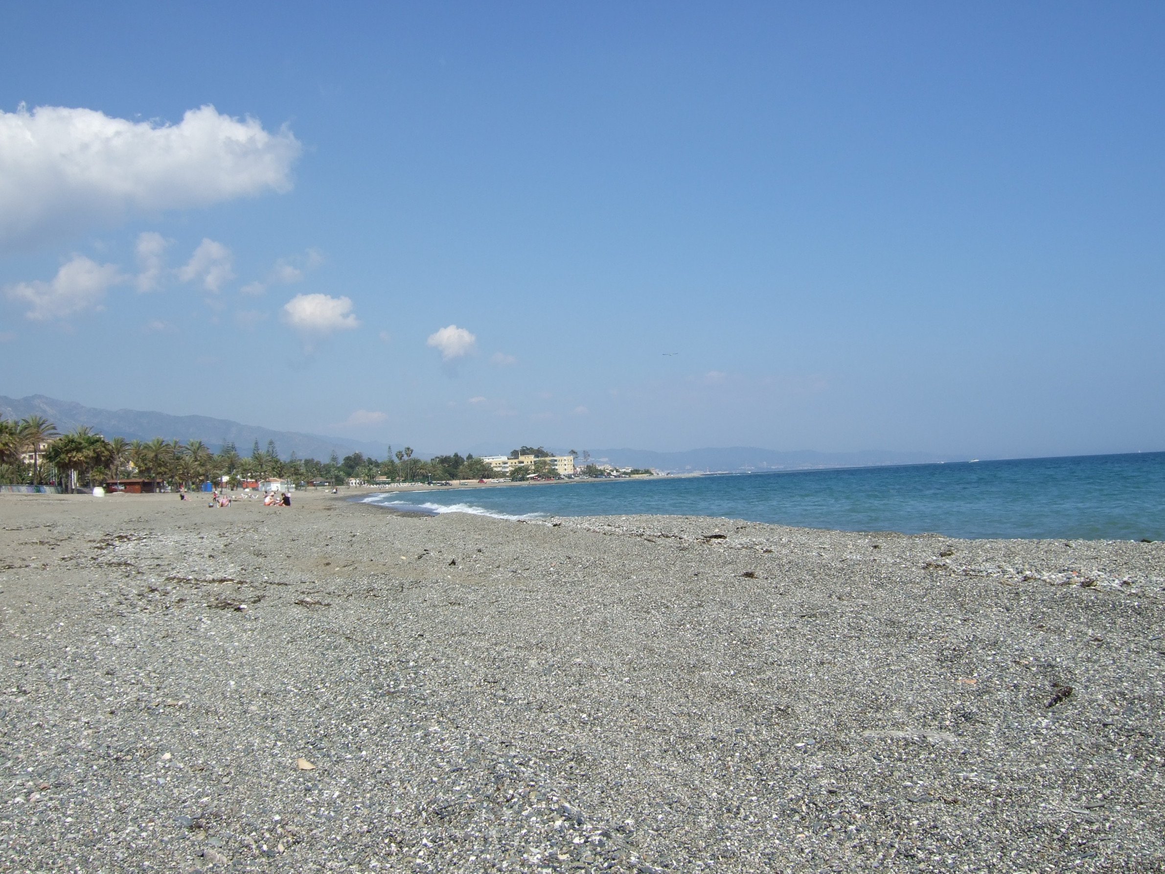 Playa San Pedro de Alcántara en Marbella, Málaga Playa San Pedro de Alcántara en Marbella, Málaga
