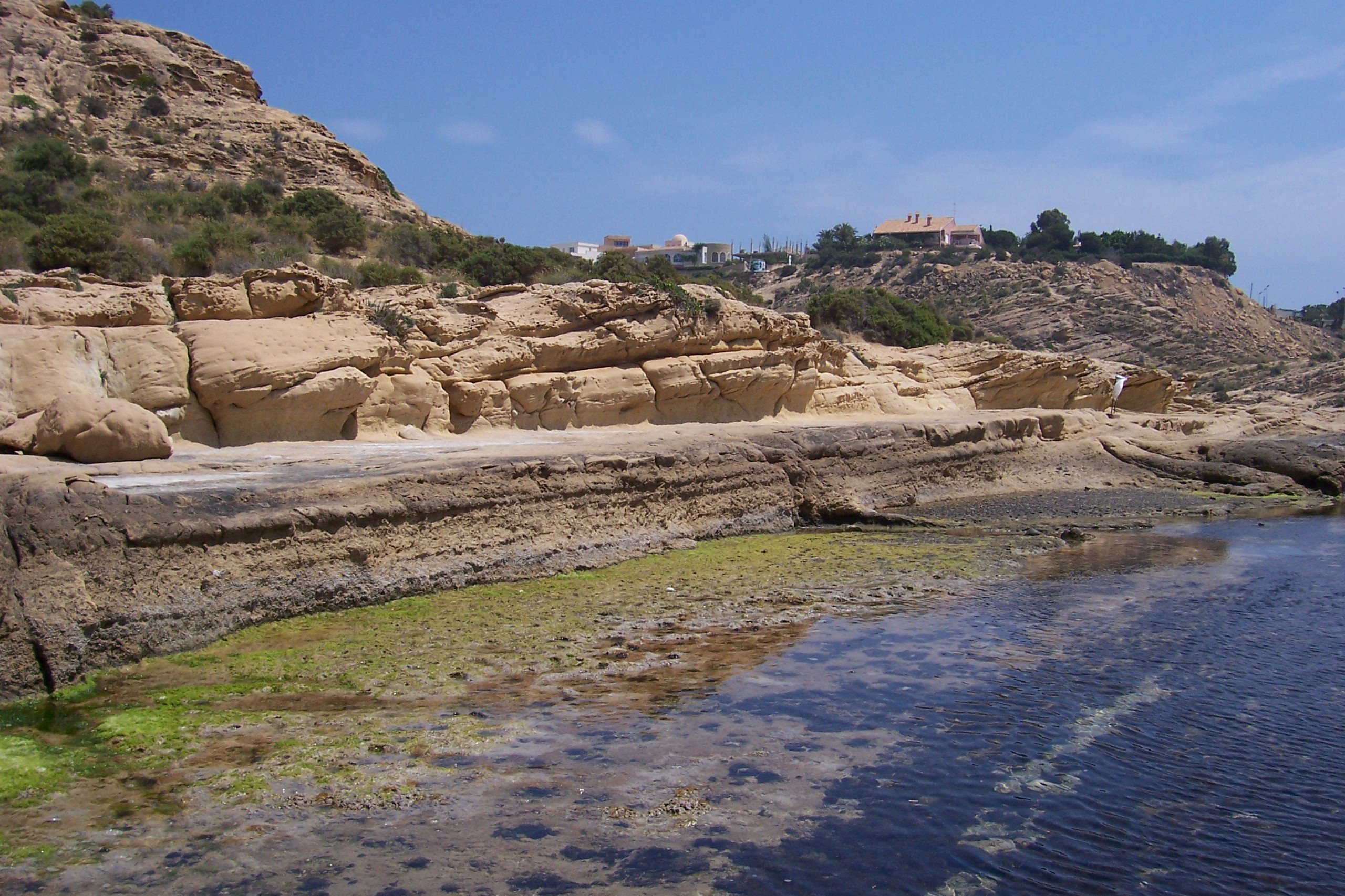 Playa La Almadraba en Alicante / Alacant, Alicante